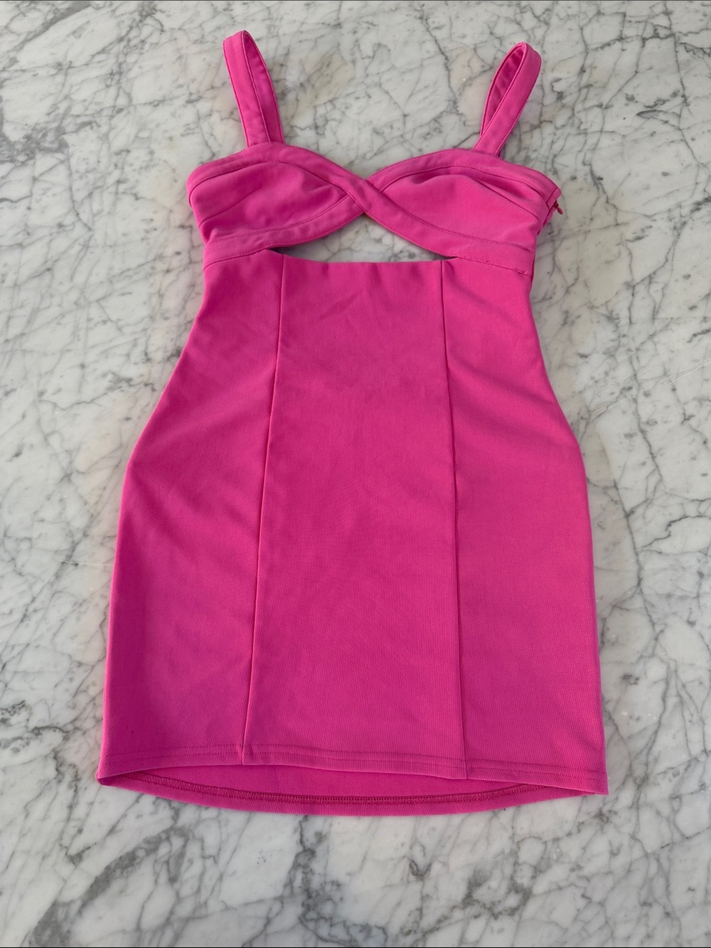 Tobi Maribel Bodycon Dress Sz S Pink